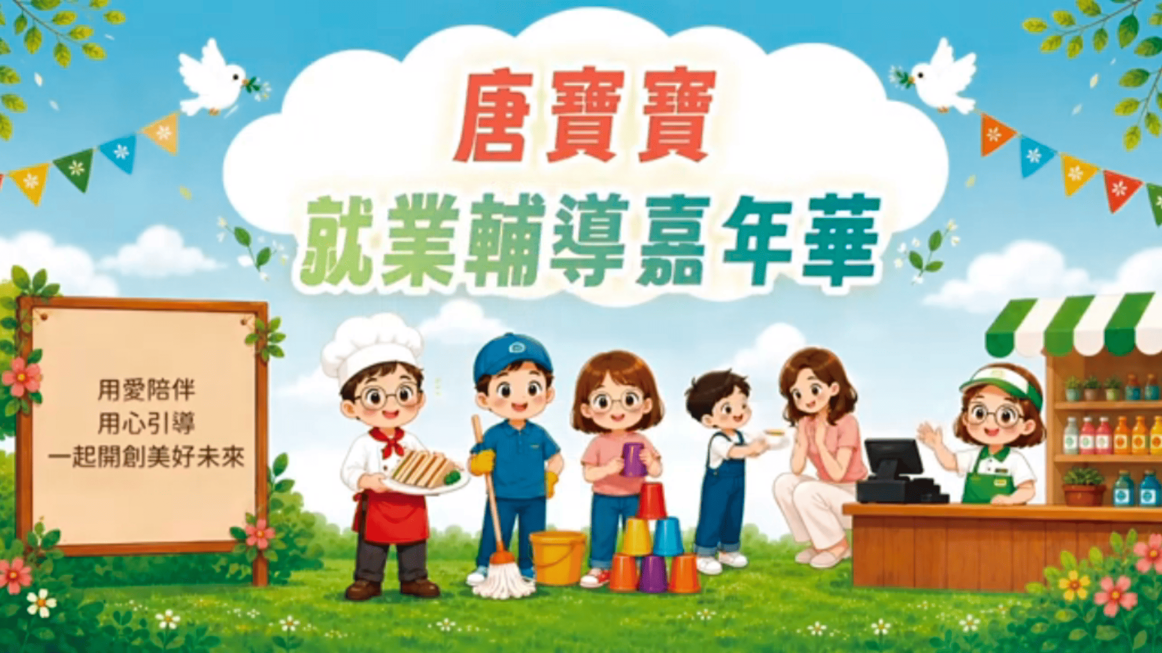 唐寶寶就業輔導嘉年華精采回顧